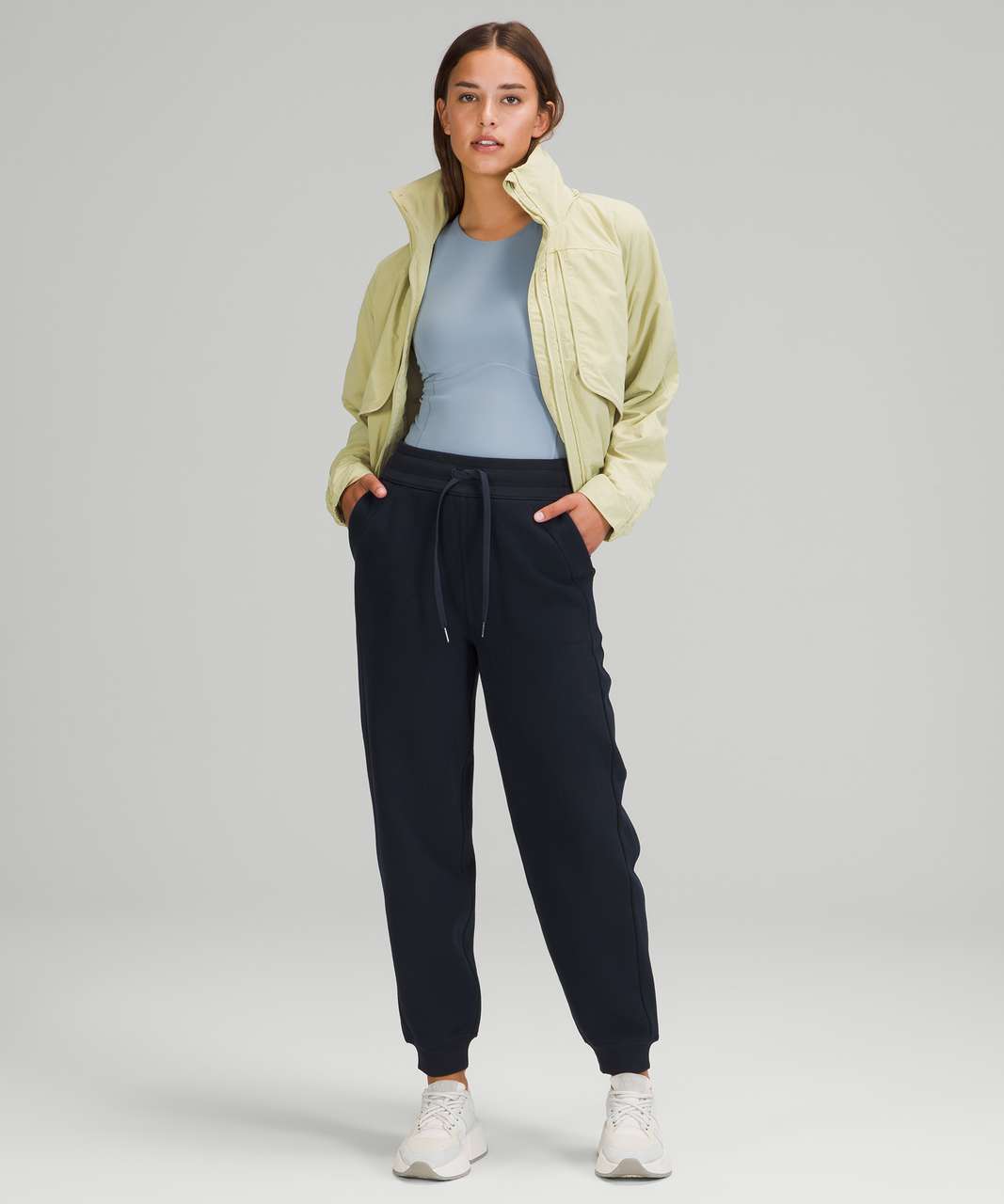 Lululemon Scuba High-Rise French Terry Jogger - True Navy - lulu