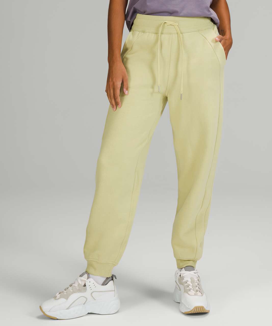 Lululemon Scuba High-Rise Jogger *Fleece 28 - White Opal - lulu