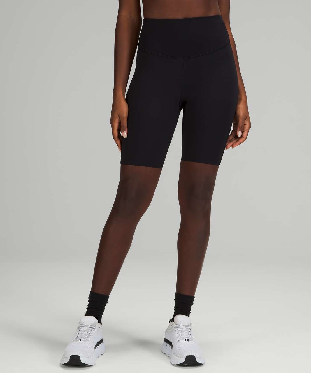 Lululemon Base Pace High-Rise Short 8 - Black - lulu fanatics