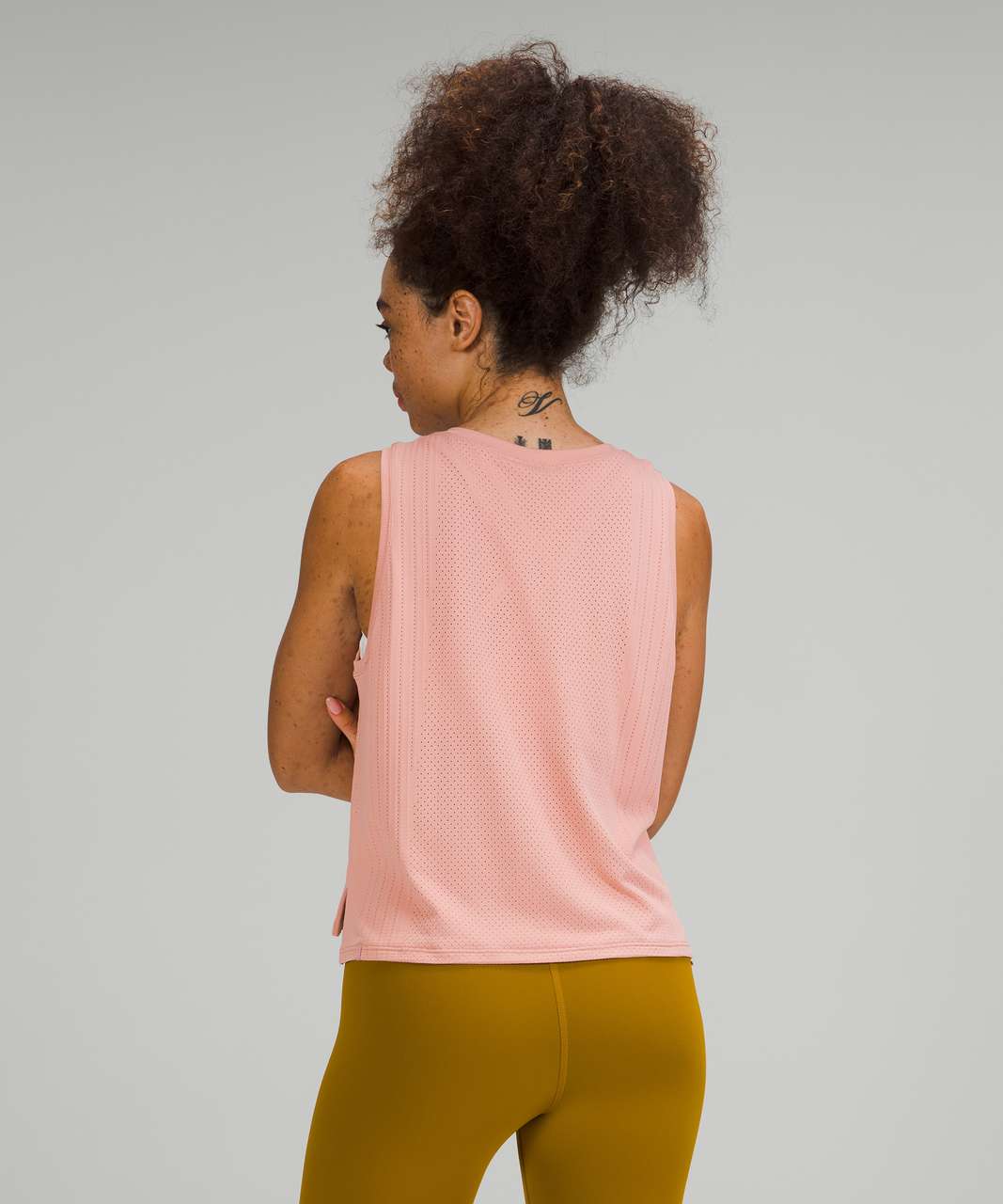 Lululemon Train to Be Tank Top - Pink Puff / Pink Puff - lulu fanatics