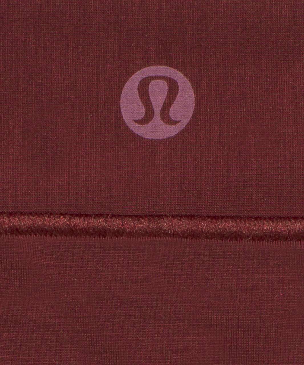 Lululemon UnderEase Mid-Rise Thong Underwear - Red Merlot