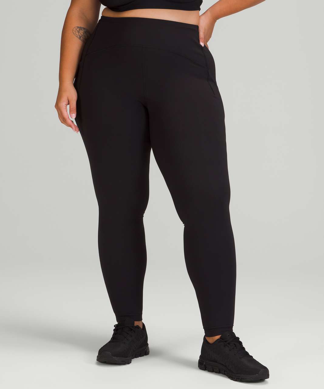 Lululemon Swift Speed High-Rise Brushed Tight 28" - Black