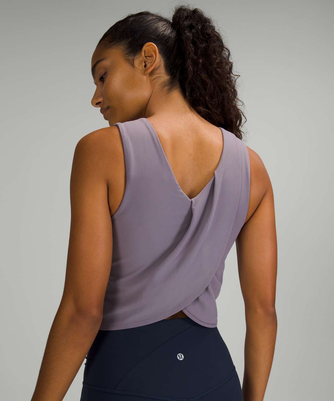 NWT Lululemon Women's Nulu Twist Back Yoga Tank Color Auric Gold Sz 2