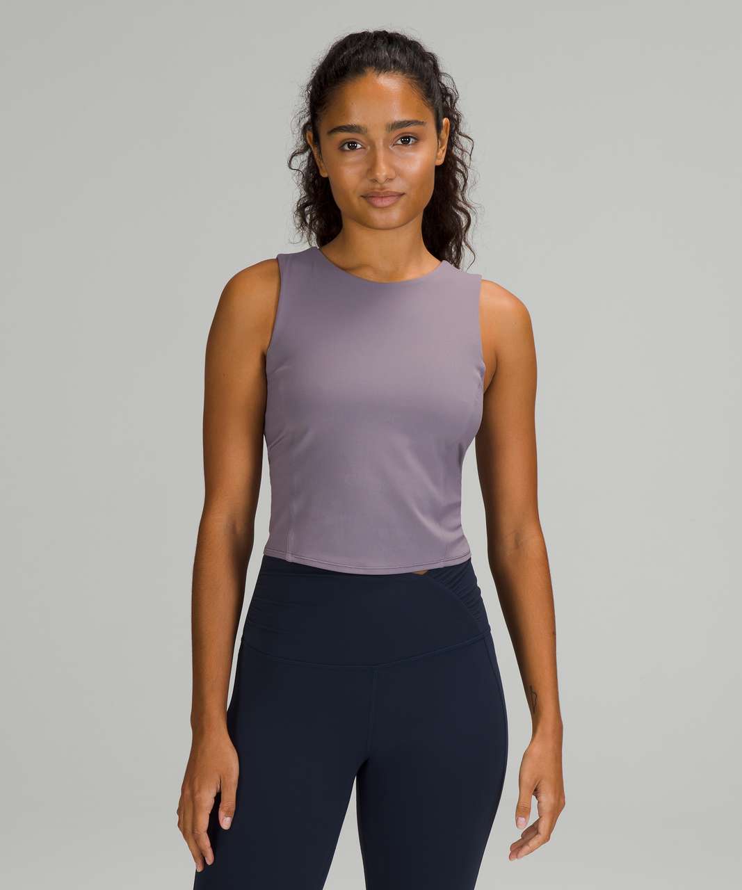 NWT Lululemon Women's Nulu Twist Back Yoga Tank Color Auric Gold