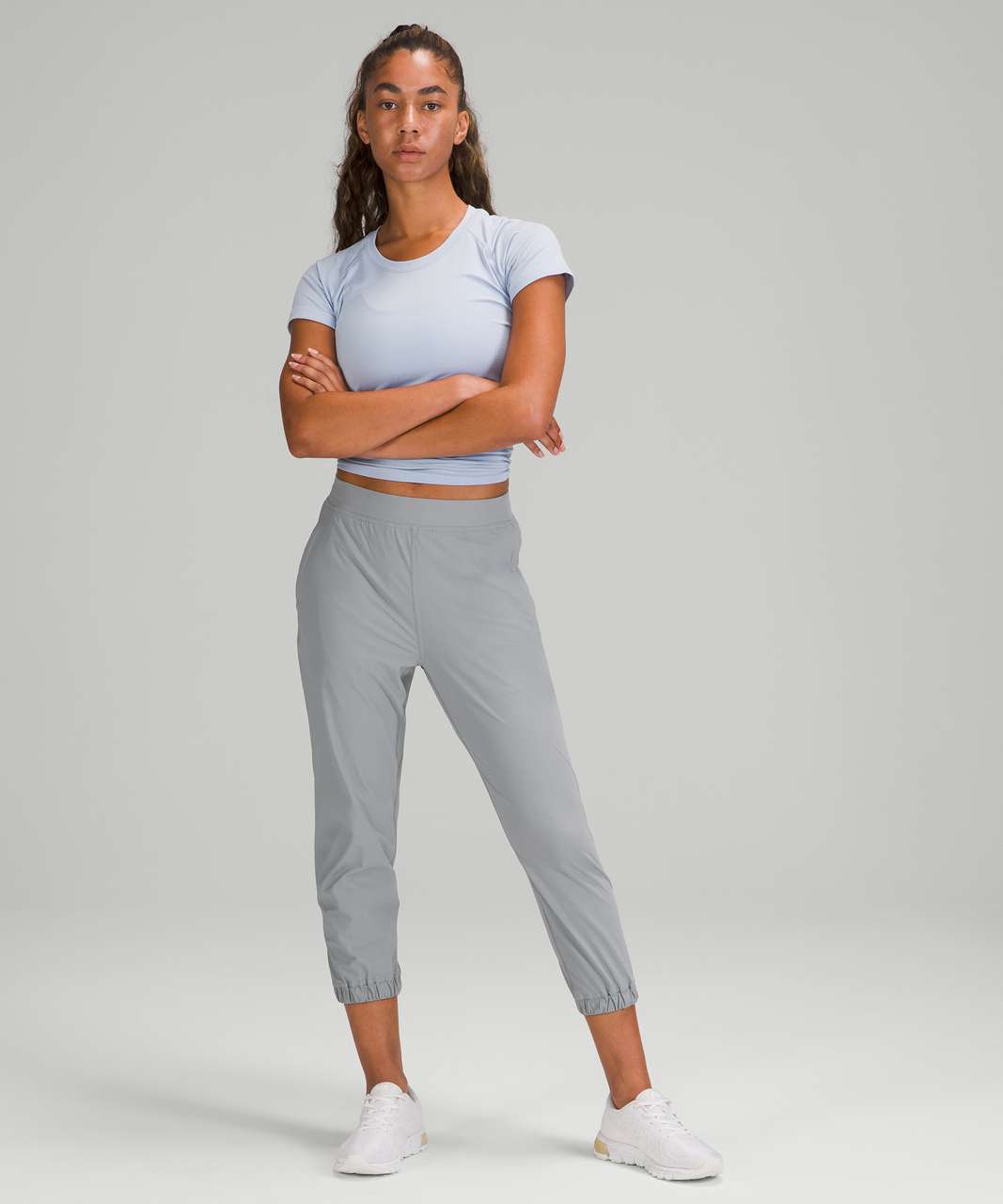 lululemon ADAPTED STATE HIGH-RISE - Tracksuit bottoms - rhino grey/grey -  Zalando.de