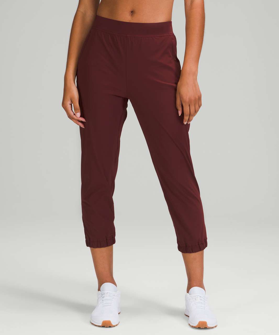 Lululemon Adapted State High-Rise Jogger Crop - Red Merlot