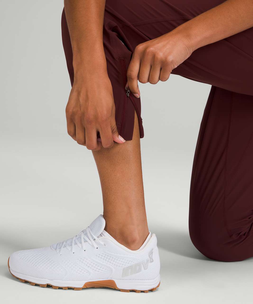 Lululemon Adapted State High-Rise Jogger Crop - Red Merlot