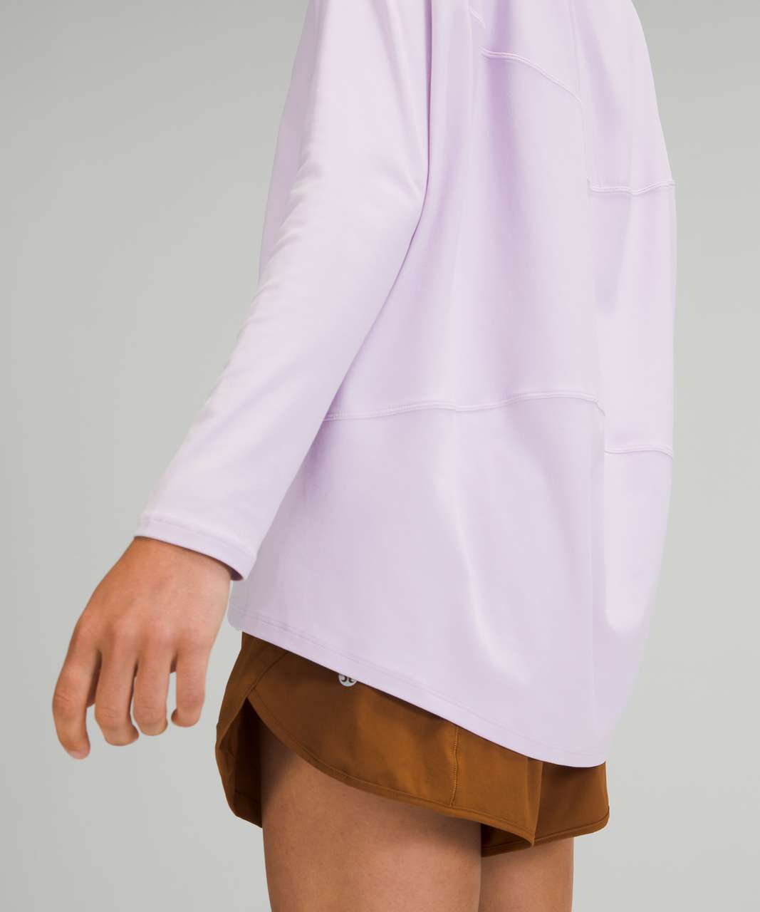 Lululemon Back in Action Long Sleeve *Nulu - Lavender Dew