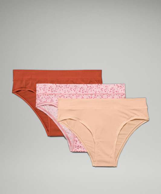 Lululemon UnderEase Mid-Rise Bikini Underwear 3 Pack - ShopStyle