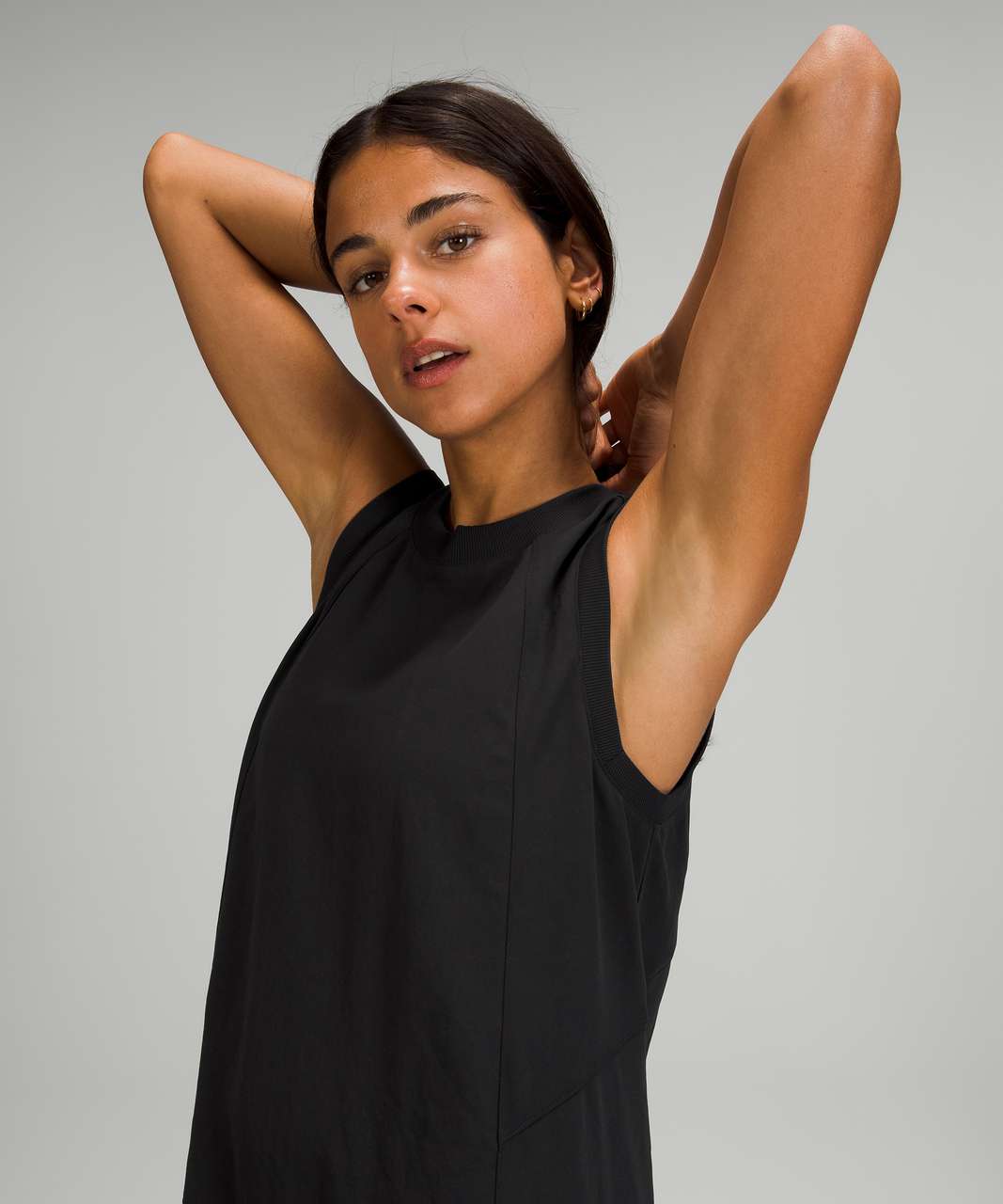 Lululemon Pocketed Drop-Waist Midi Dress - Black