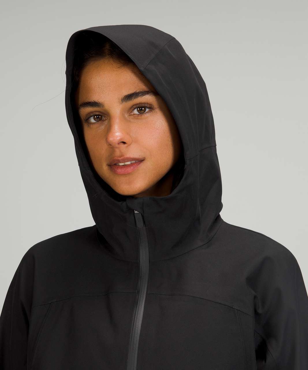 Lululemon StretchSeal Relaxed-Fit Rain Jacket - Black