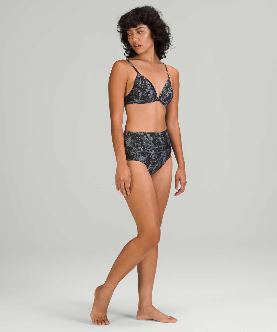 Lululemon Waterside High-Waisted Bikini Bottom *Medium Coverage - Hideaway Multi