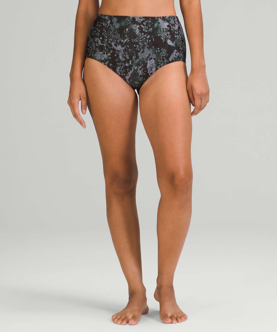 Lululemon Waterside High-Waisted Bikini Bottom *Medium Coverage - Hideaway Multi