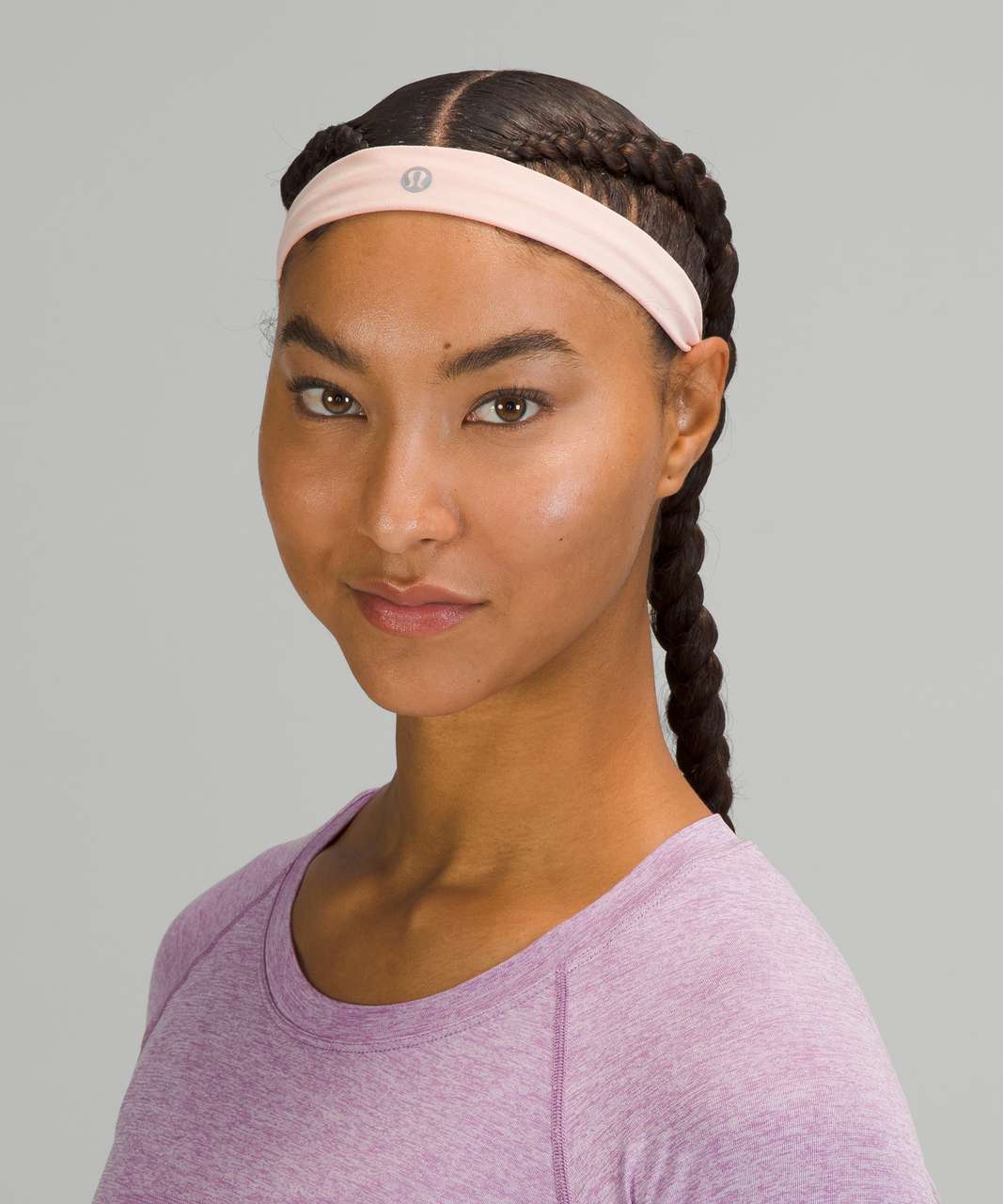 Lululemon Cardio Cross Trainer Headband - Pink Mist