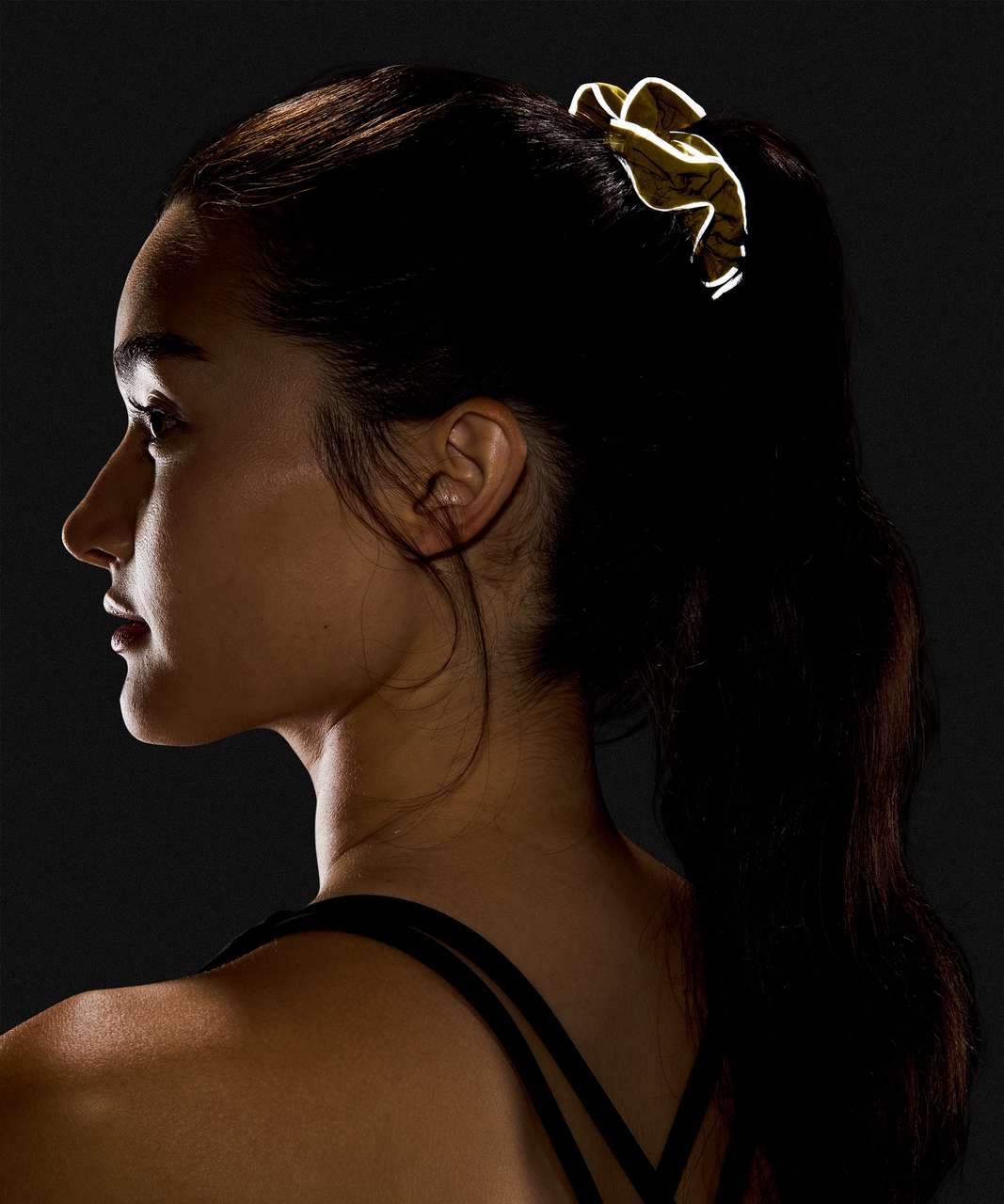 Lululemon Light Locks Scrunchie - Auric Gold