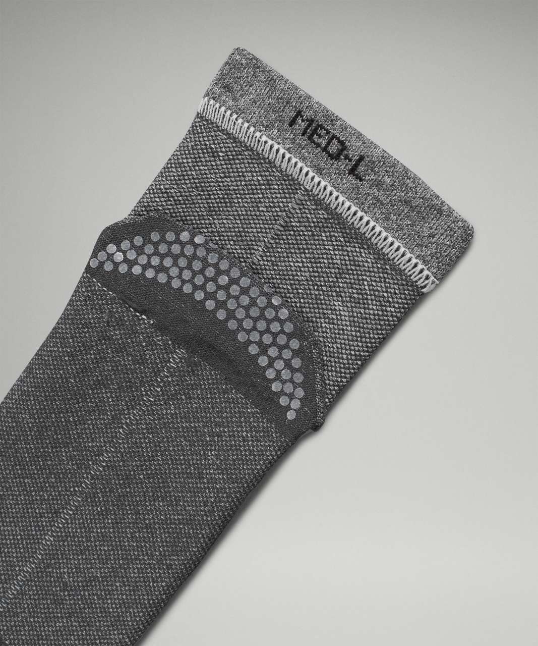 Lululemon Find Your Balance Studio Ankle Sock - Heathered Graphite Grey