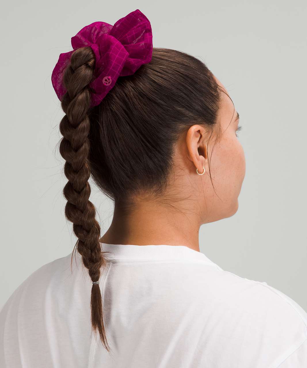 Lululemon Uplifting Scrunchie *Oversized - Ripened Raspberry