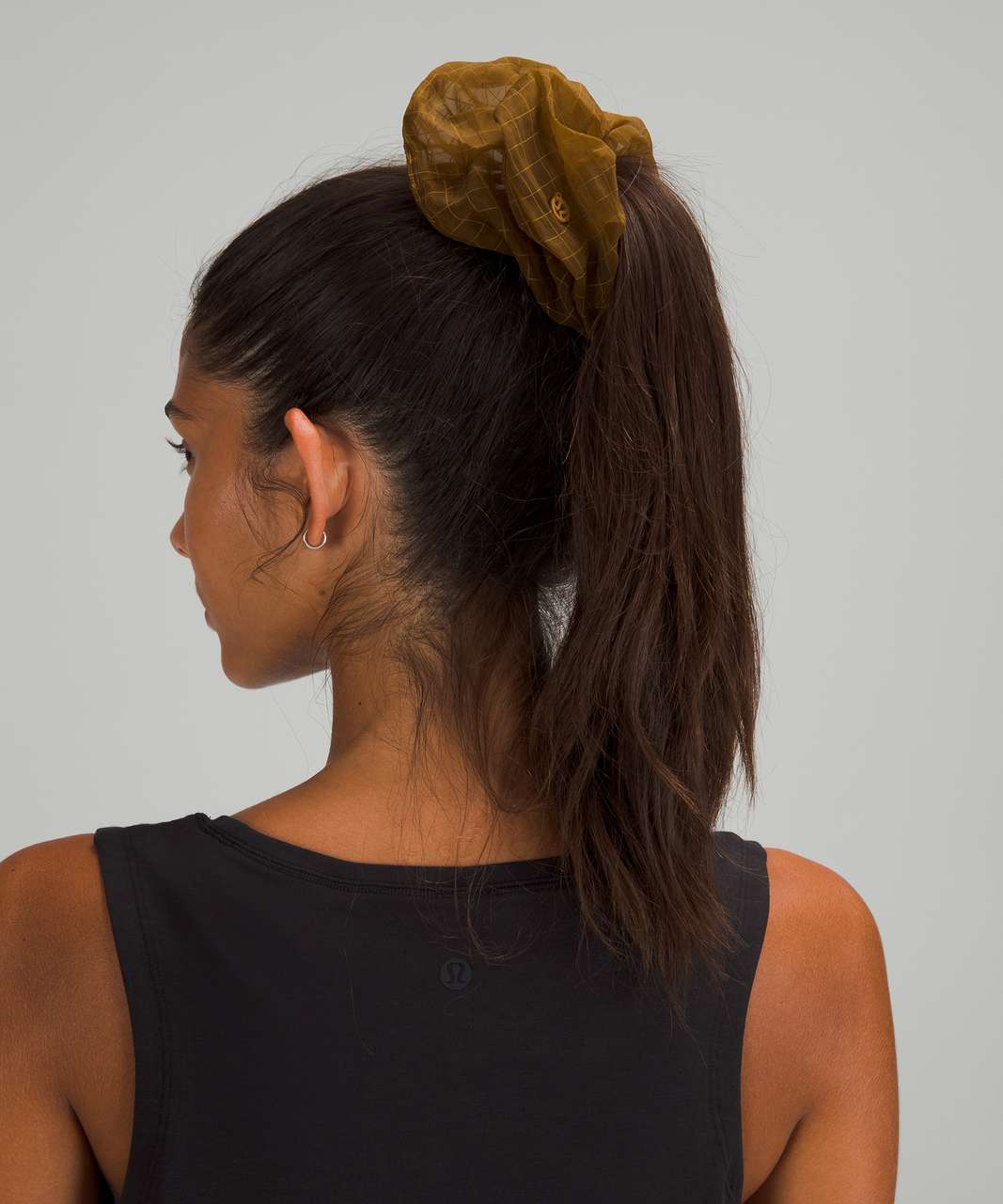 Lululemon Uplifting Scrunchie *Oversized - Gold Spice