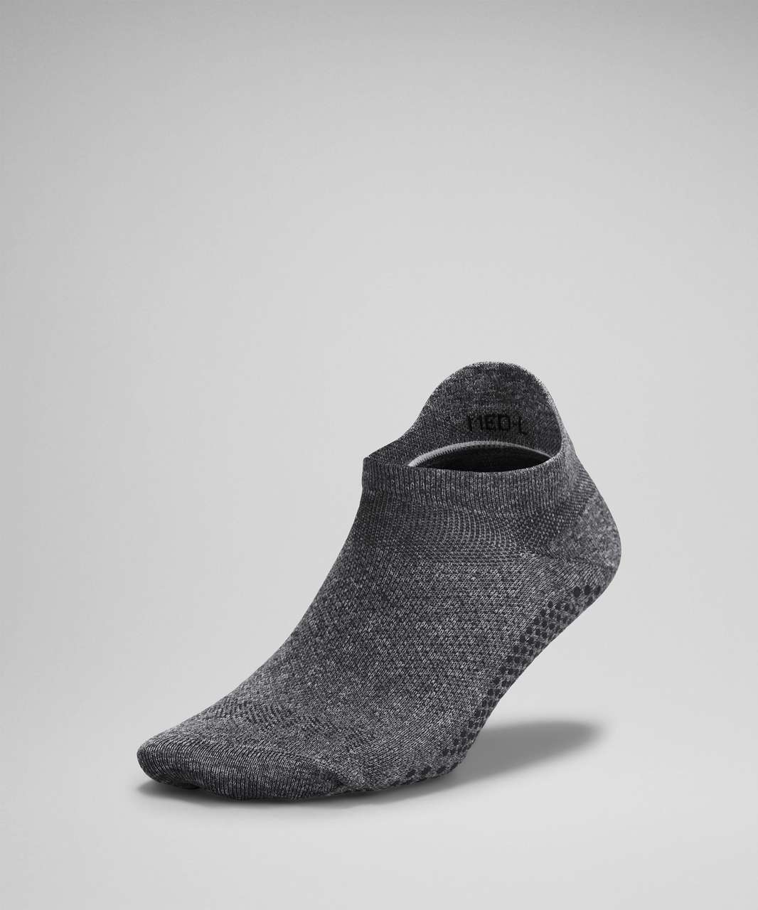 Lululemon Find Your Balance Studio Tab Sock - Heathered Graphite Grey