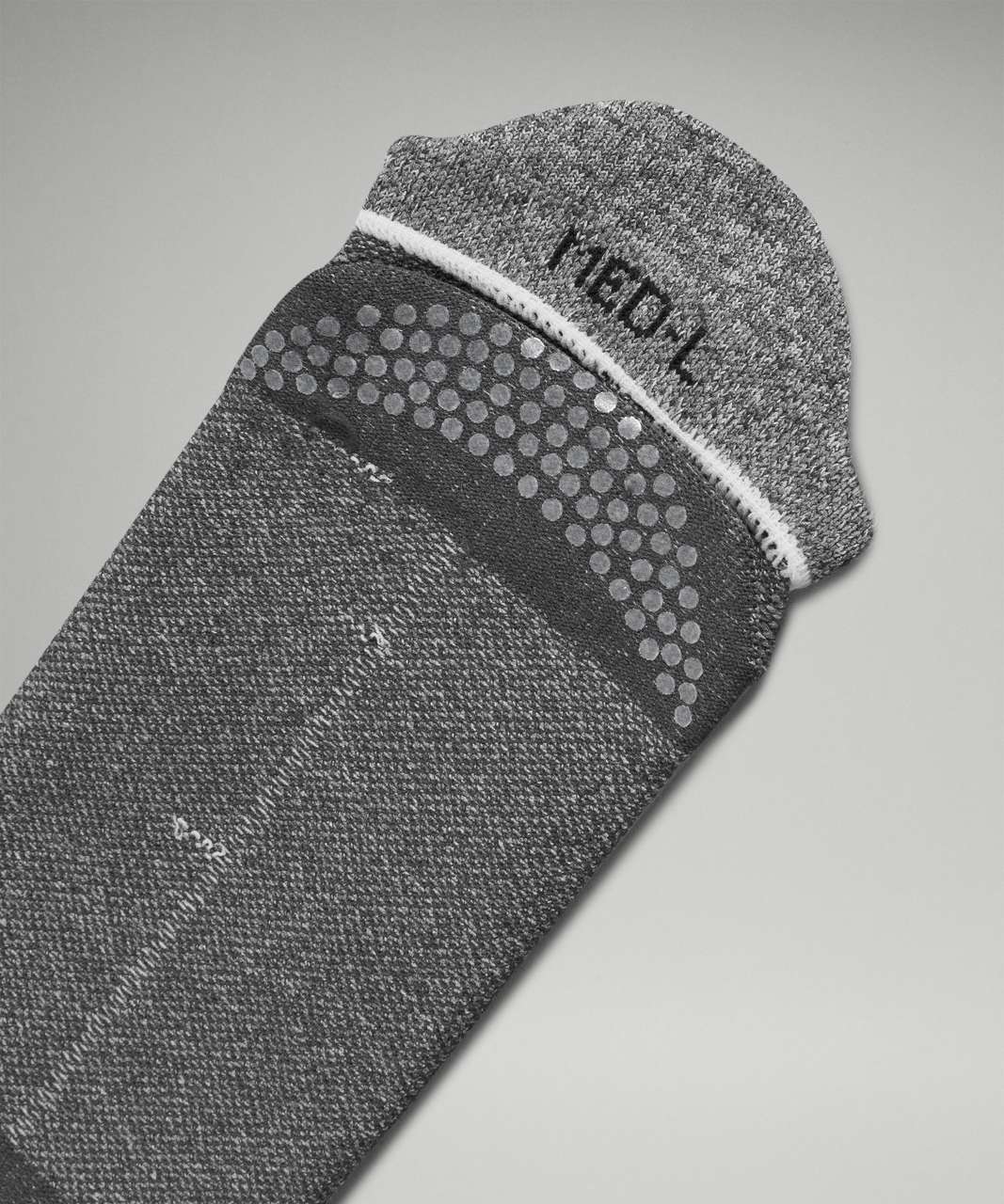 Lululemon Find Your Balance Studio Tab Sock - Heathered Graphite Grey