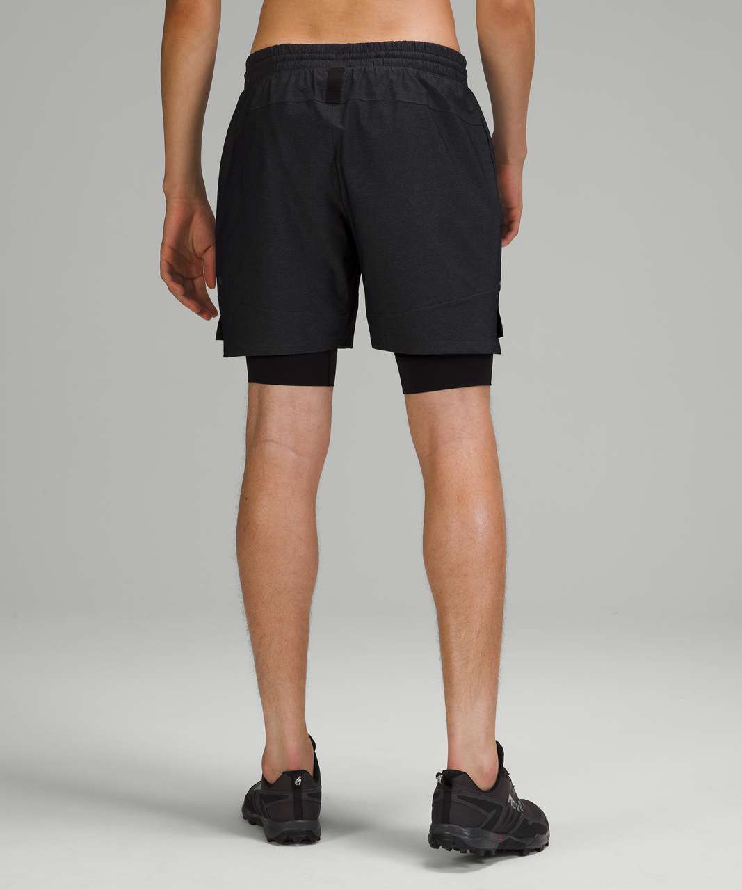 Lululemon License to Train Lined Short 7" - Black