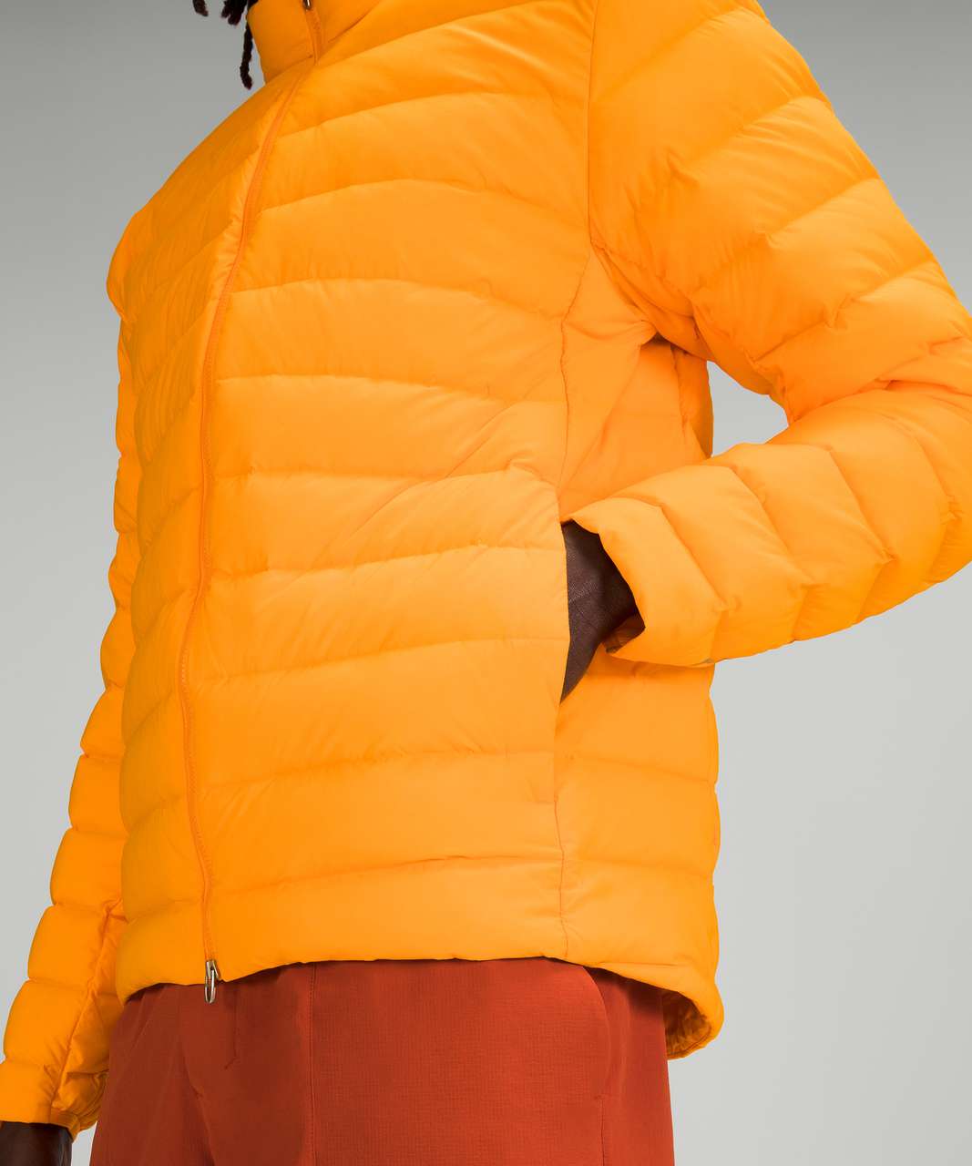 NEW LULULEMON Down For It All Jacket 10 12 Clementine 700 Goose