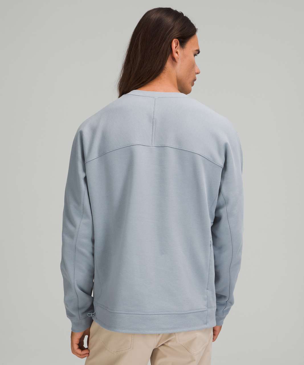 lululemon athletica Soft Knit Overshirt French Terry in Blue