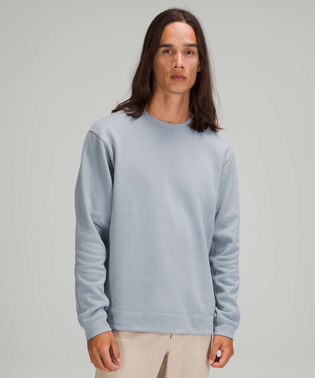 Lululemon French Terry Oversized Long Sleeve Crew - Chambray