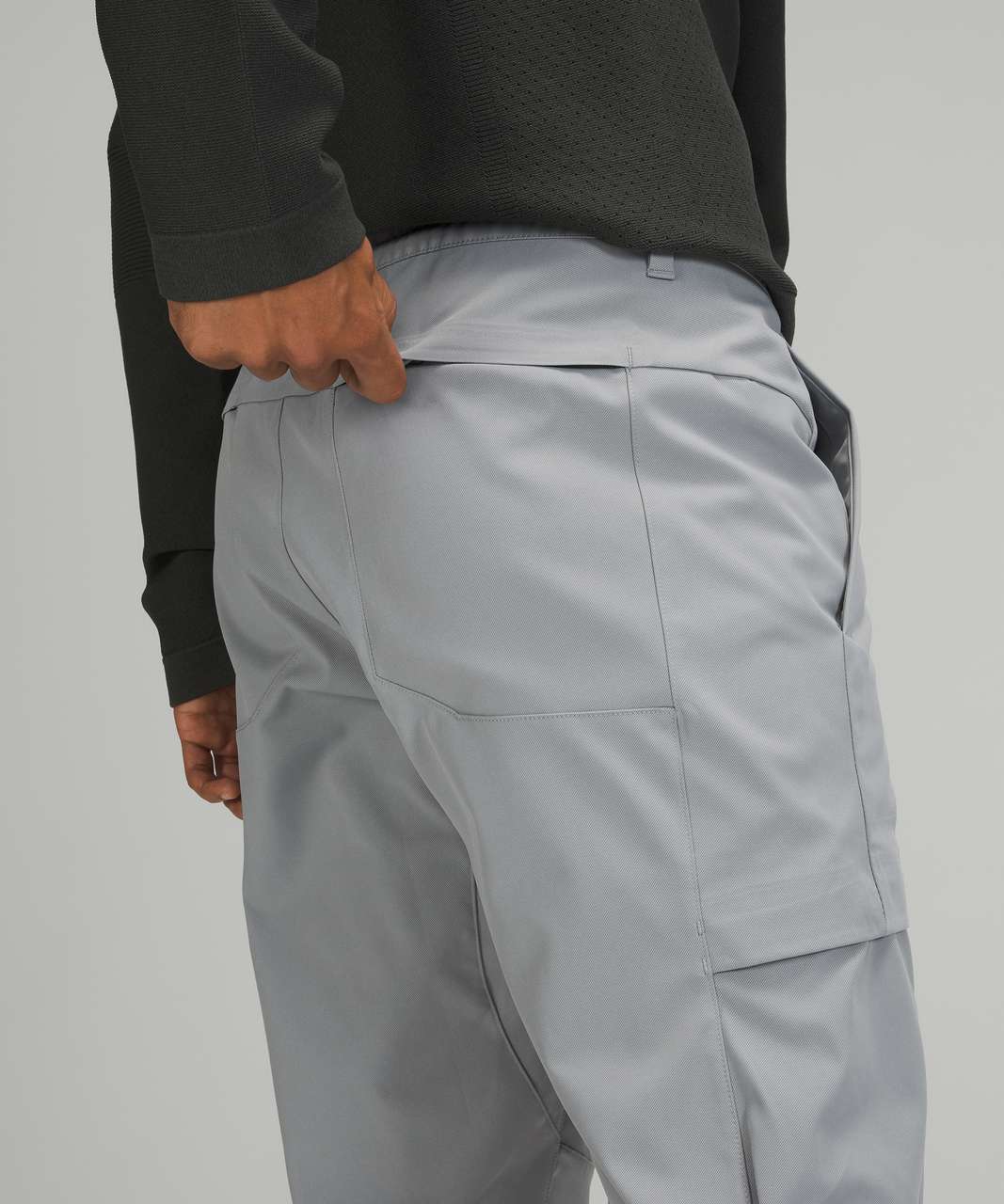 Lululemon Fixed Waist Cargo Pant - Rhino Grey - lulu fanatics