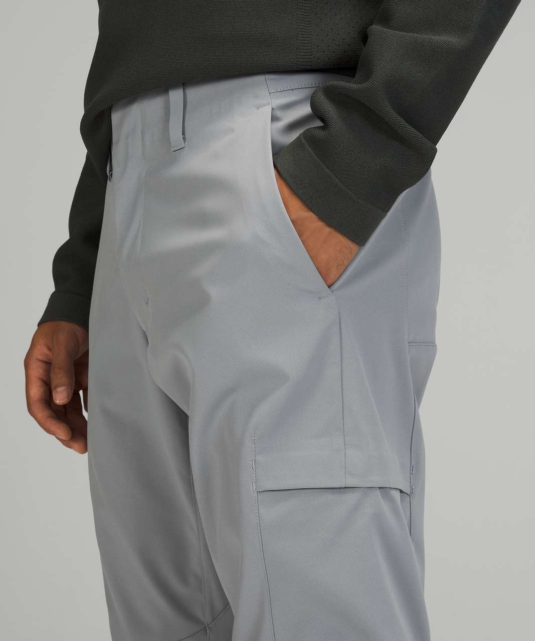 Lululemon Fixed Waist Cargo Pant - Rhino Grey - lulu fanatics