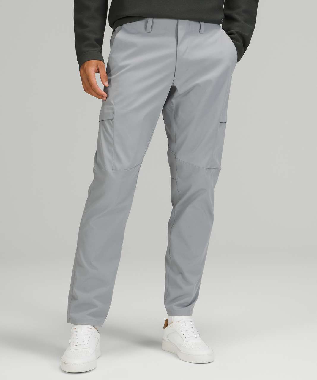 Fixed Waist relaxed Fit Cargo Chino Pants