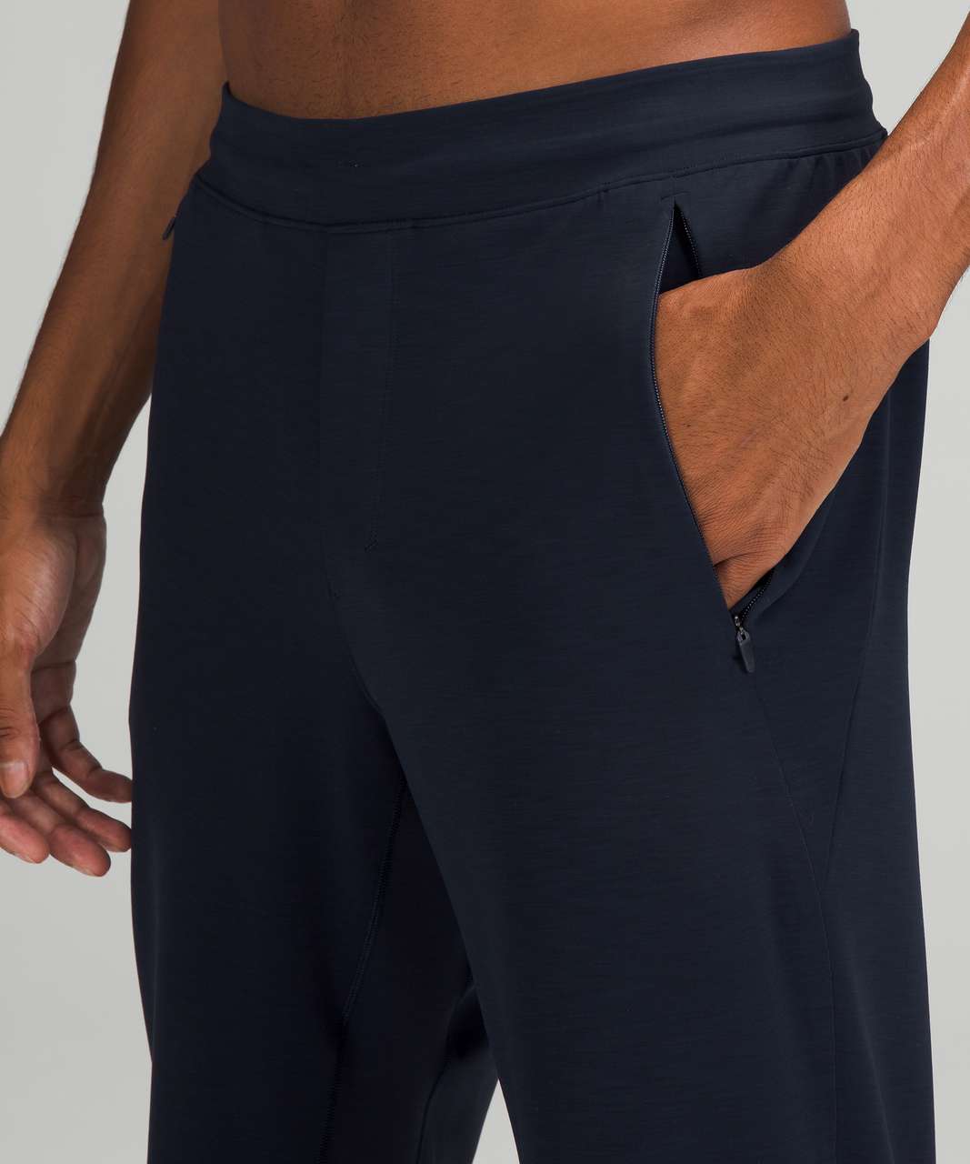 lululemon EVERLUX™ BALANCER - Tracksuit bottoms - heathered black/grey -  Zalando.de