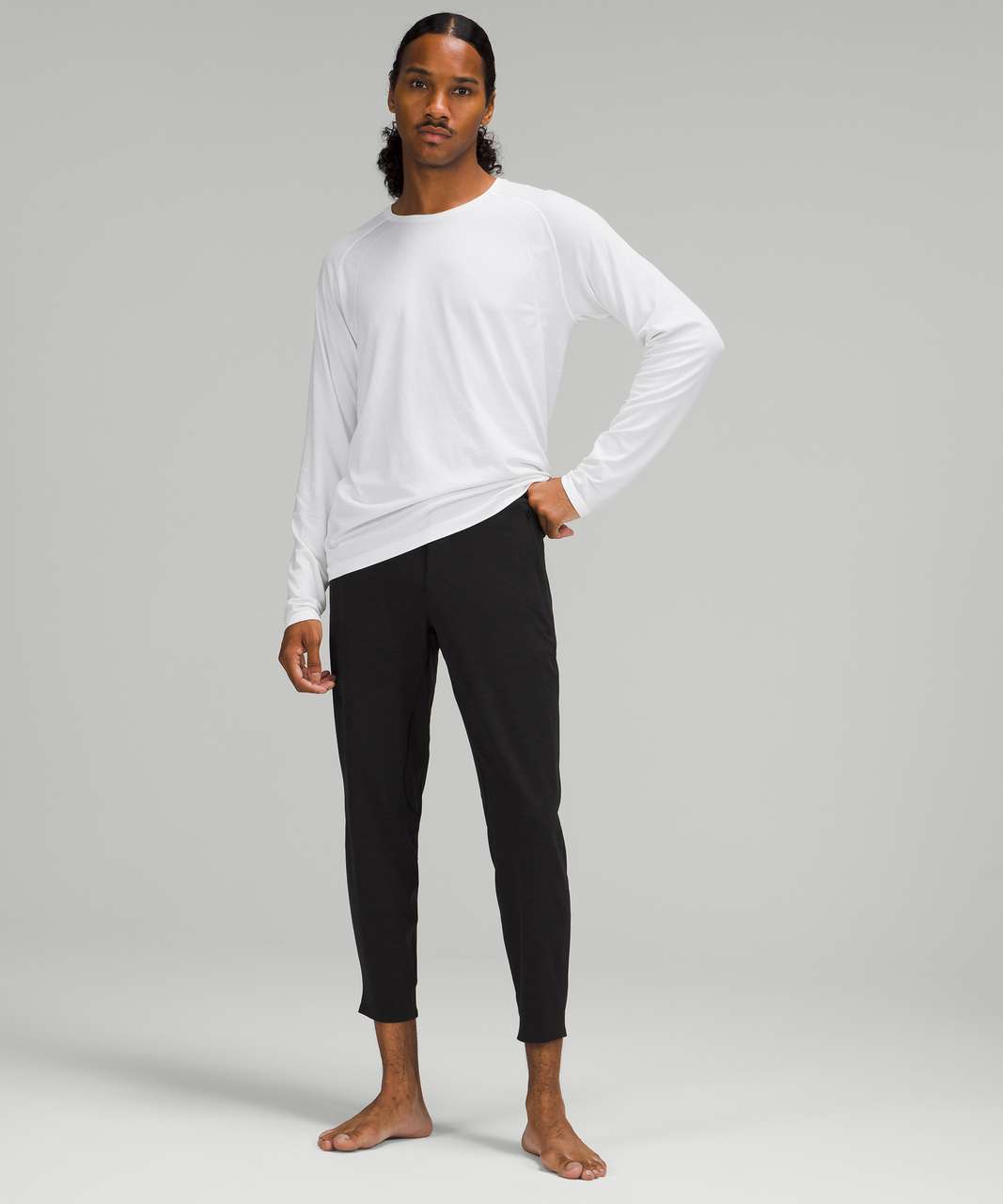 Lululemon Balancer Pant 27" *Everlux - Heathered Black