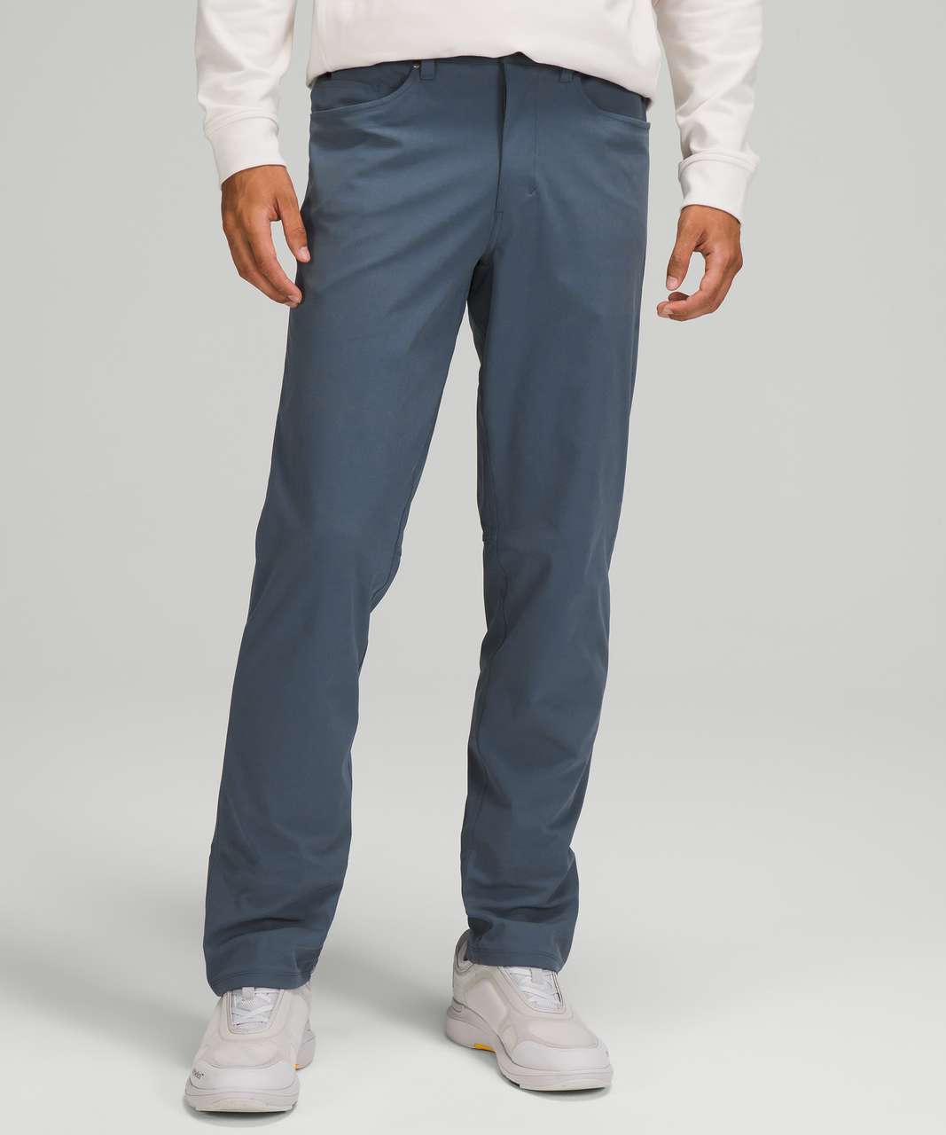 Lululemon Men's ABC Classic Fit Pant Warpstreme LM5ADES TRNV Blue Size 30”  x 32”