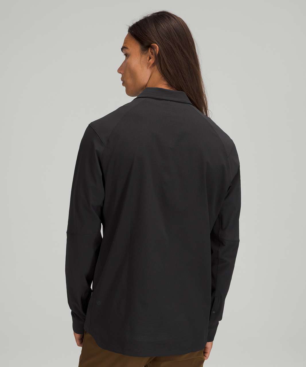 Lululemon Double Pocket Long Sleeve Overshirt - Black