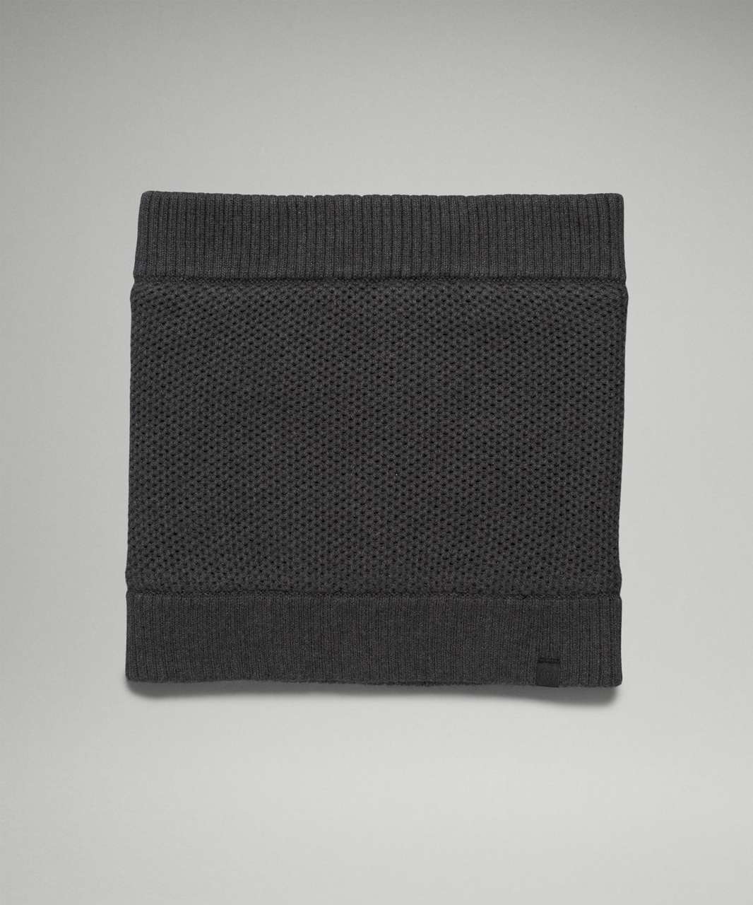 Lululemon Fleece-Lined Knit Neck Warmer - Heathered Black