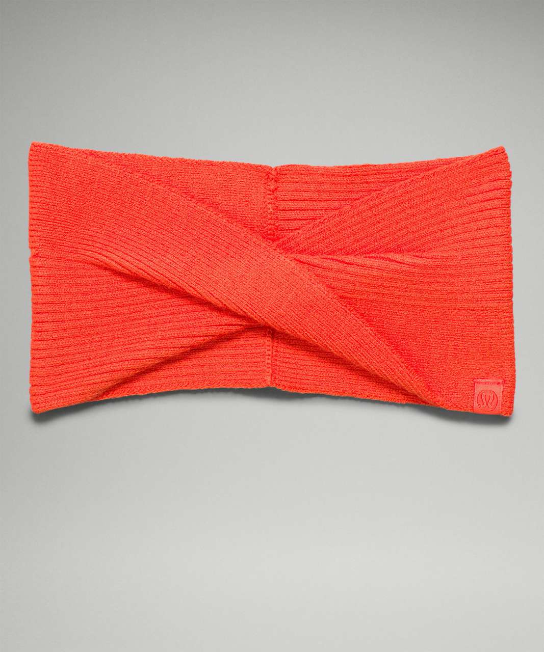 Lululemon Twist Knit Ear Warmer - Autumn Red