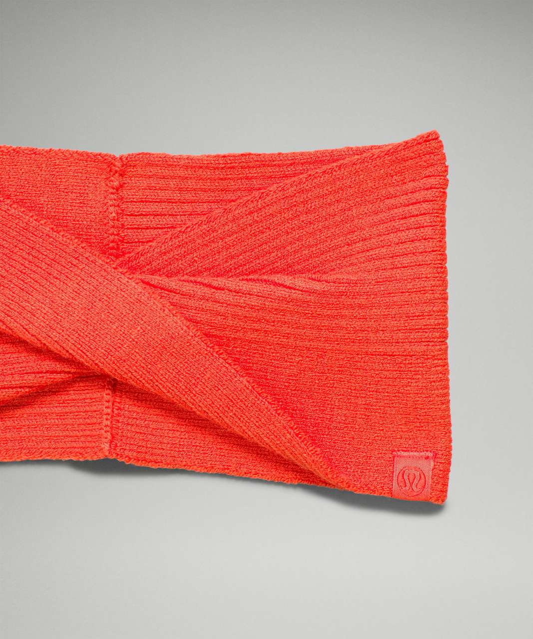 Lululemon Twist Knit Ear Warmer - Autumn Red