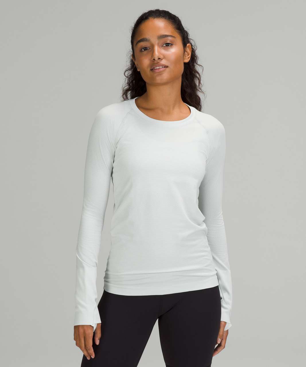 Lululemon Swiftly Tech Long Sleeve Shirt 2.0 *Race Length - Water Drop /  Water Drop - lulu fanatics