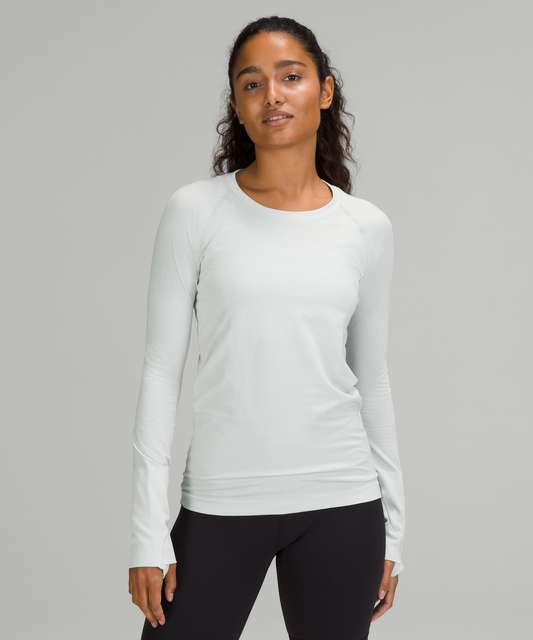 NEW Women Lululemon Swiftly Tech Long Sleeve 2.0 Larkspur/True