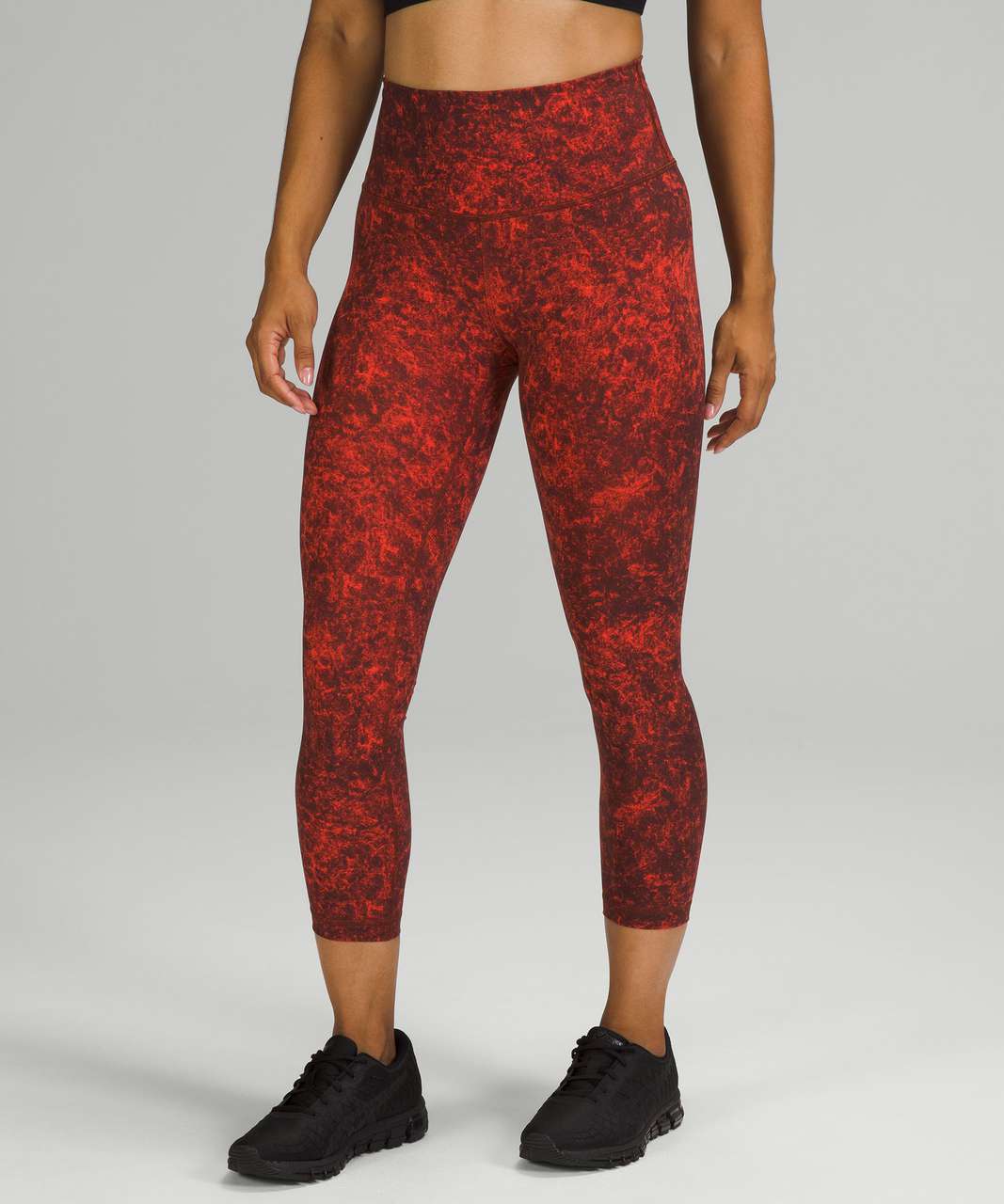 Lululemon Wunder Train High-Rise Tight 25 - Sun Bleached Wash Red