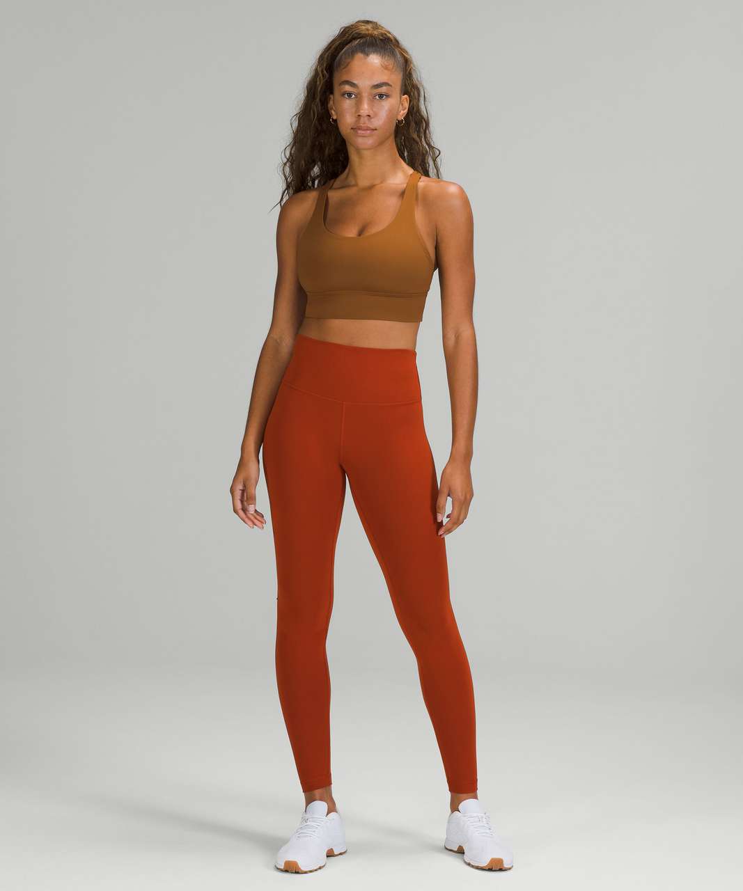 Lululemon Wunder Train High-Rise Tight 28 - Aztec Brick - lulu fanatics