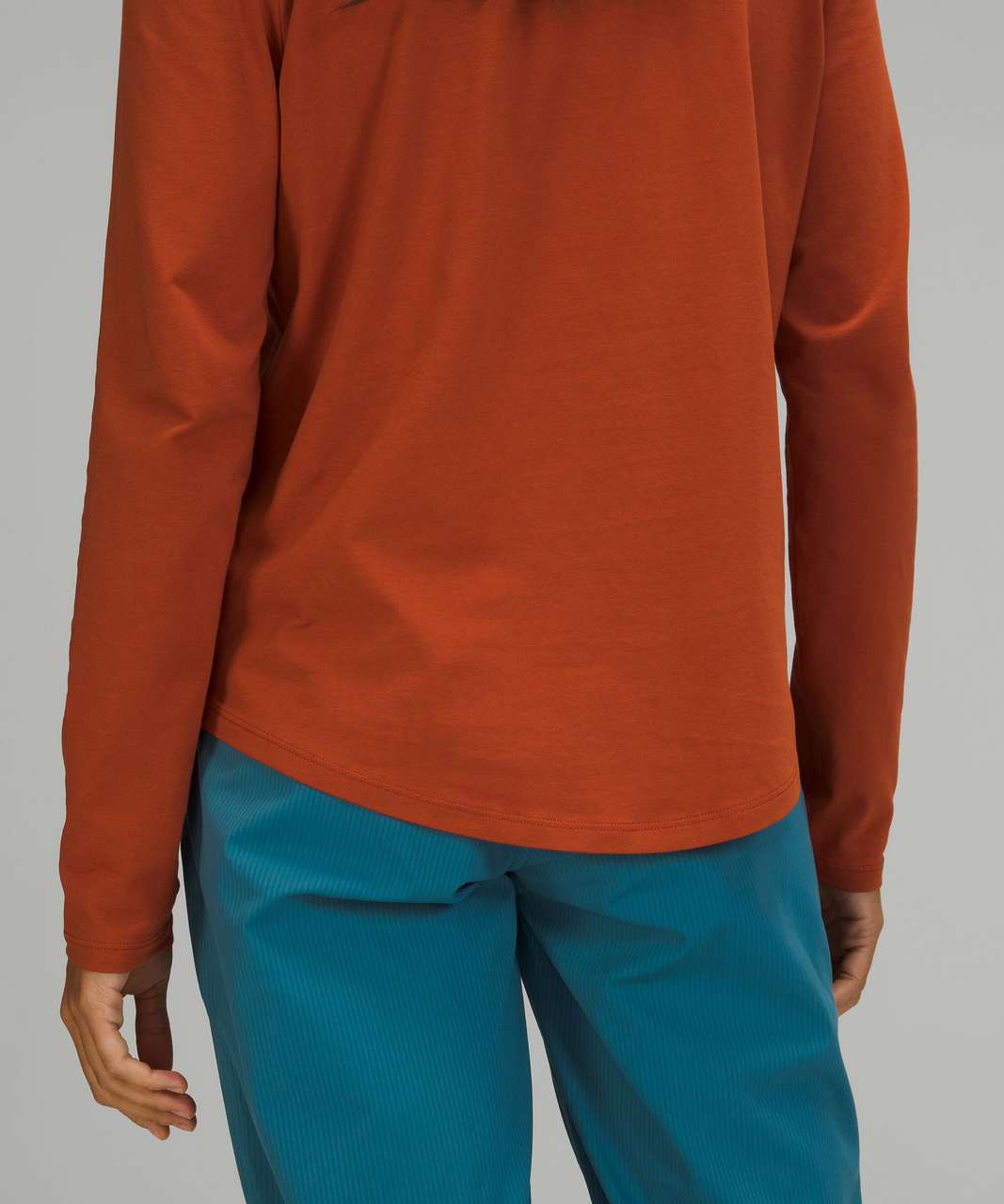 Lululemon Love Long Sleeve Shirt - Aztec Brick