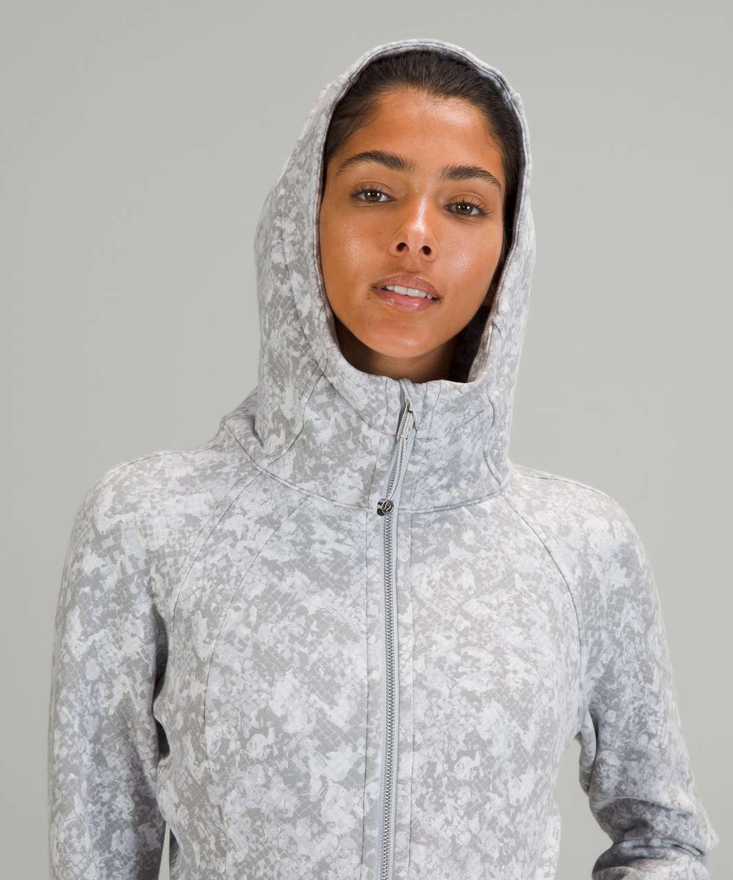 Lululemon Scuba Hoodie *Light Cotton Fleece - Luminesce Splatter White  Black - lulu fanatics