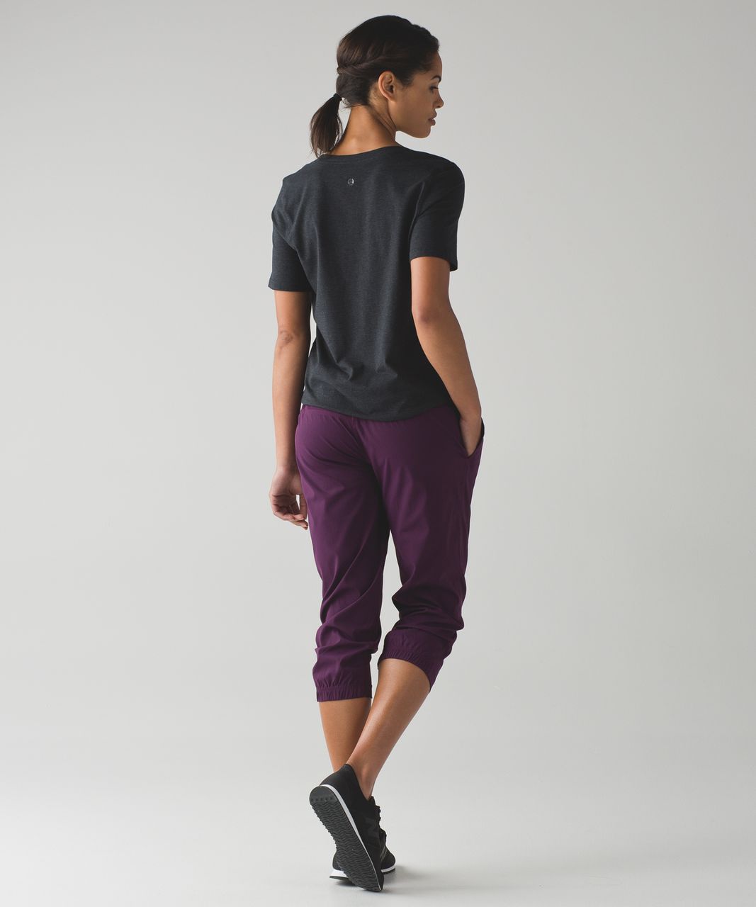 Lululemon Studio Crop II (Unlined) - Darkest Magenta