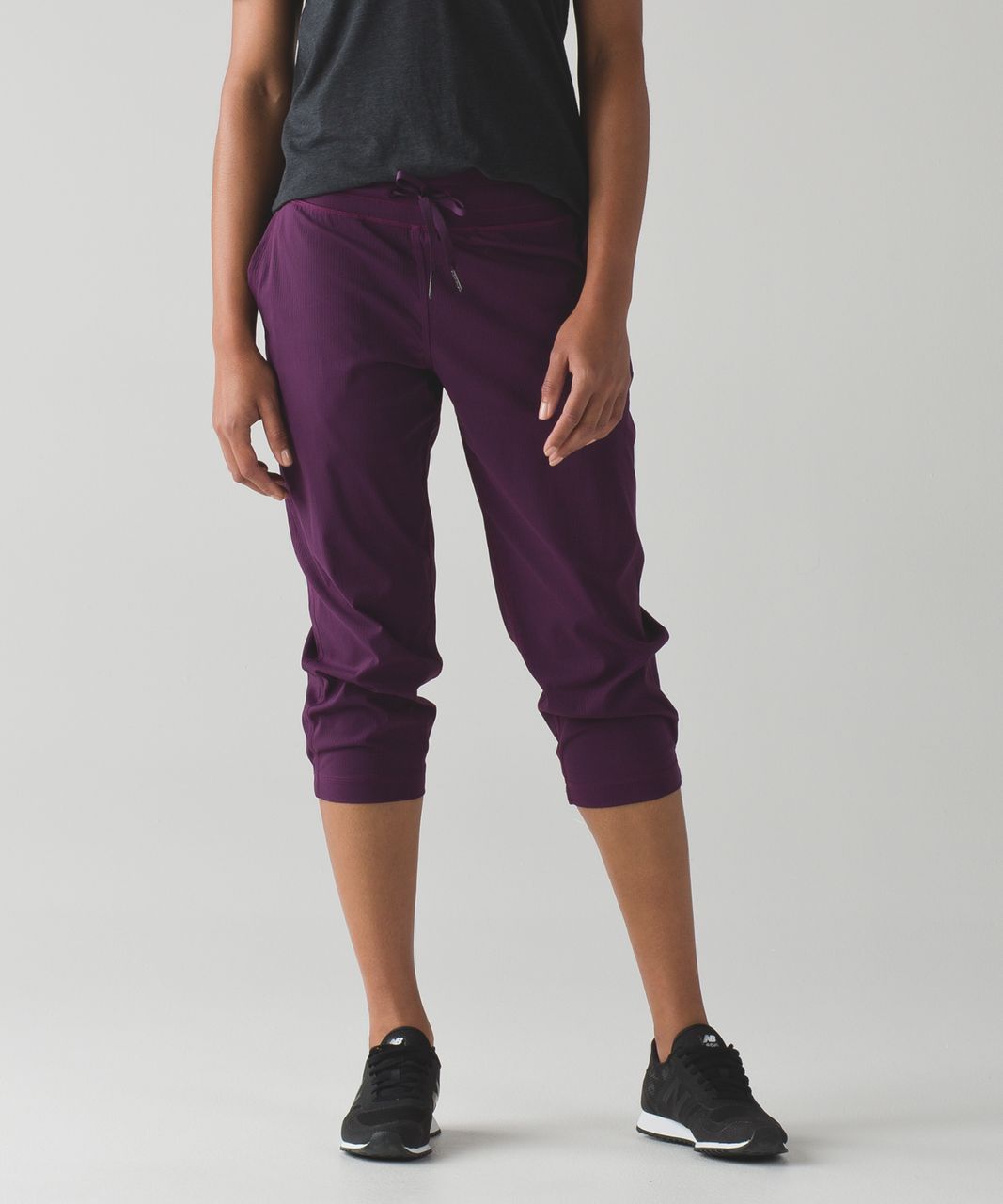 Lululemon Studio Crop II (Unlined) - Darkest Magenta