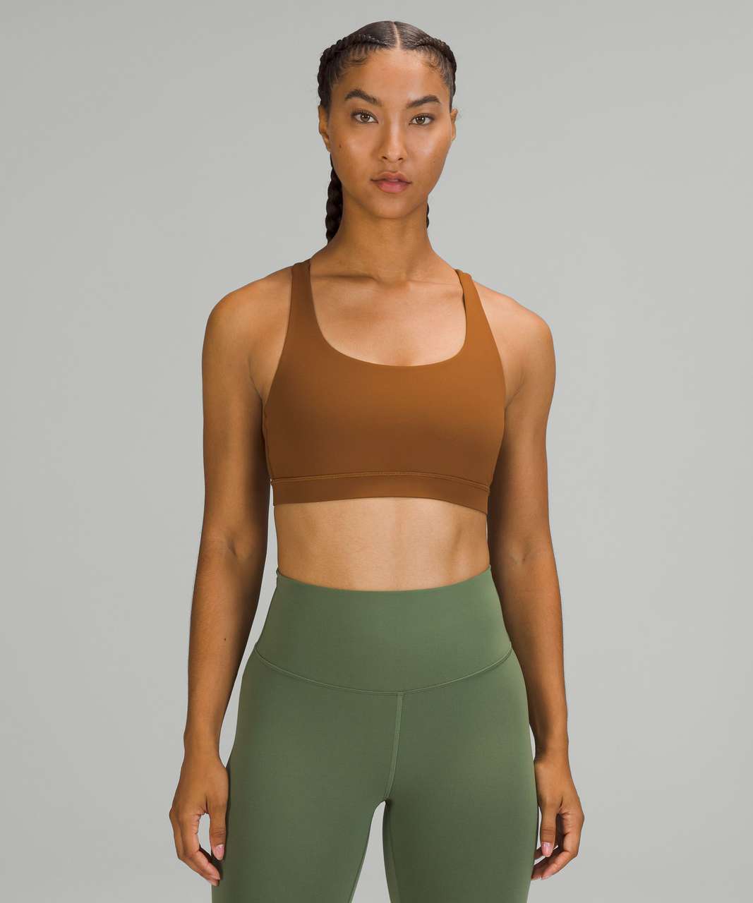 Sports Bra Light Brown - Medium Support Dune