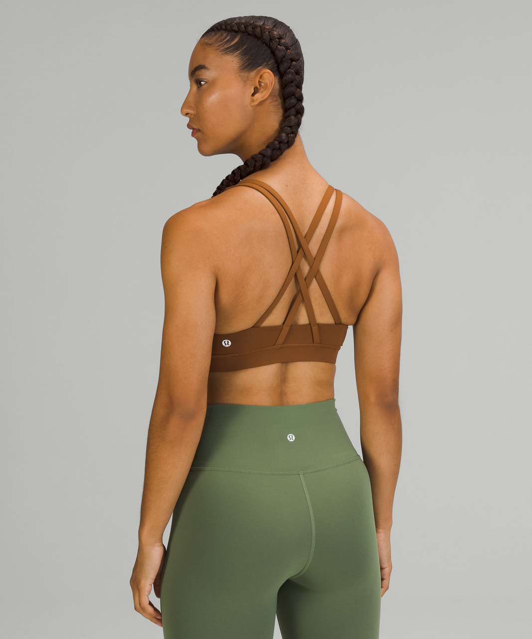 Lululemon In Alignment Bra *Light Support, D–G Cups - Copper Brown - lulu  fanatics