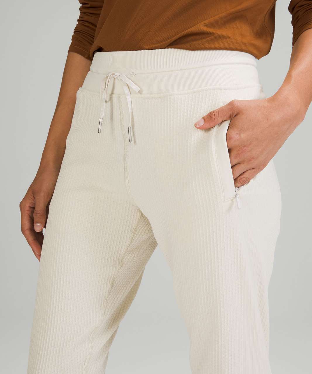 Lululemon Engineered Warmth Jogger - White Opal / White