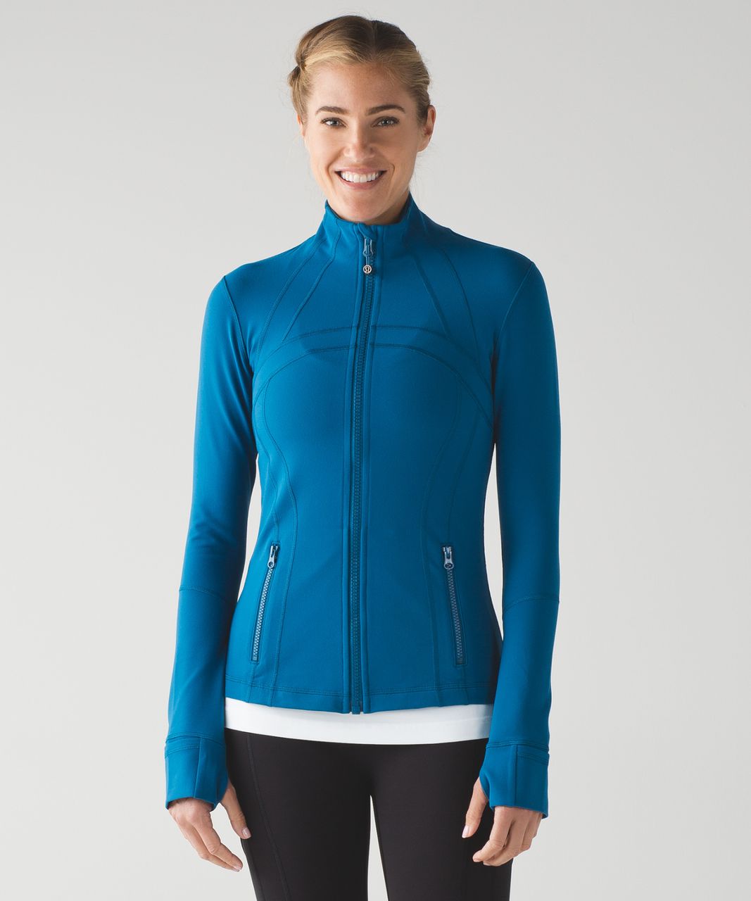 lululemon athletica Define Panelled Performance Jacket in Blue